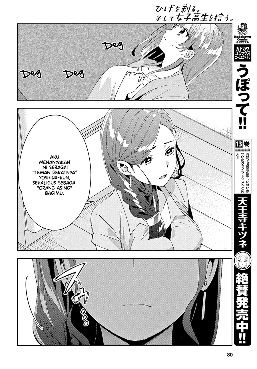 Hige Wo Soru. Soshite Joshikosei Wo Hirou. Chapter 15