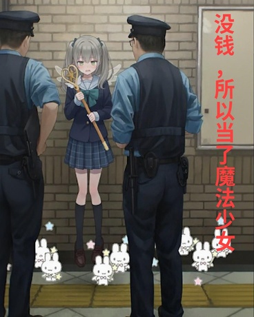 No Money, So I Became a Magical Girl