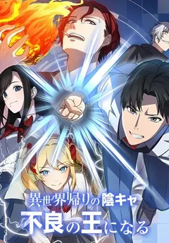 Introvert Who Returns to Another World, Become The King of Delinquents
