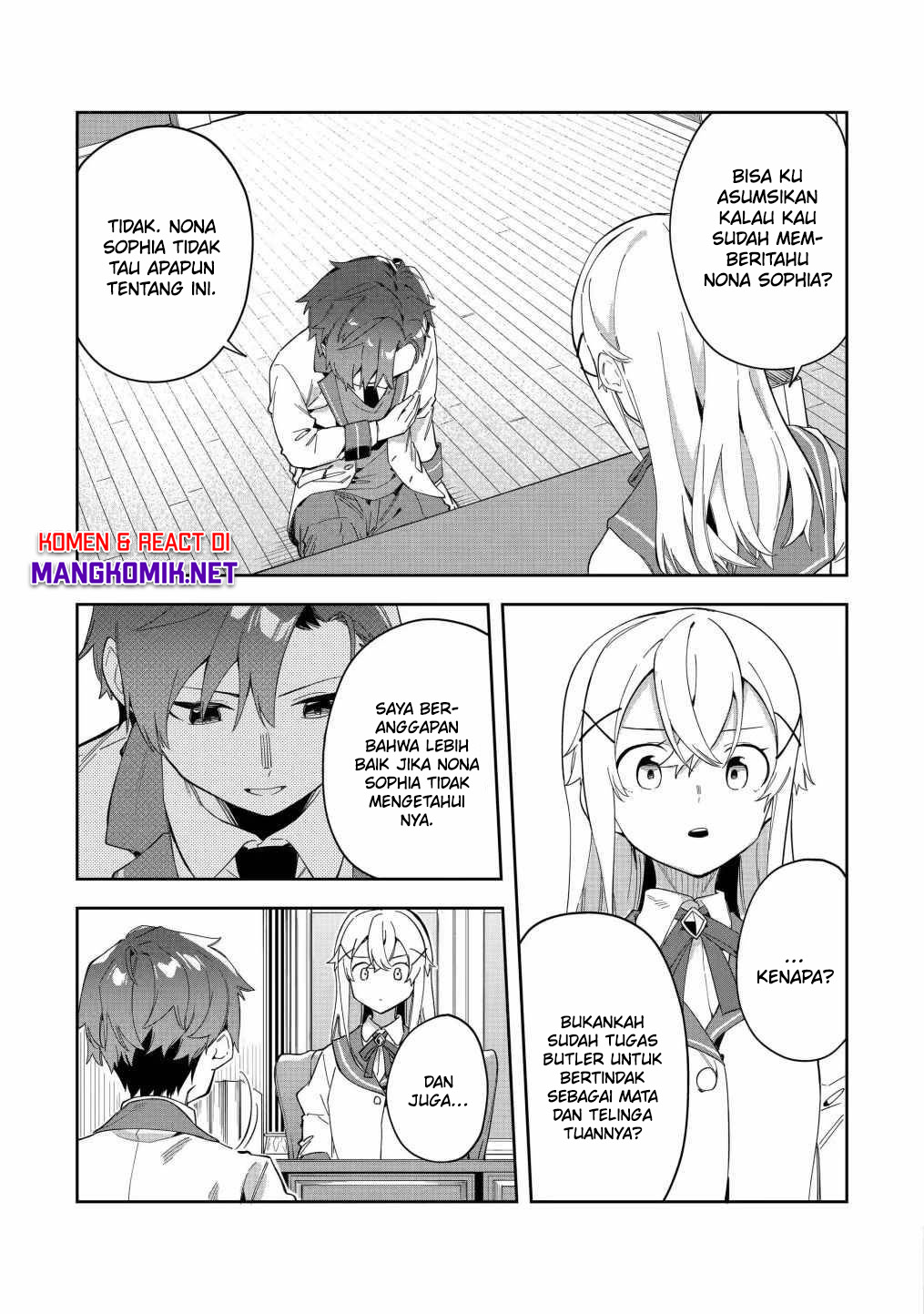 Akuyaku Reijou no Shitsuji-sama Hametsu Flag wa Ore ga Tsubusasete itadakimasu Chapter 25.1