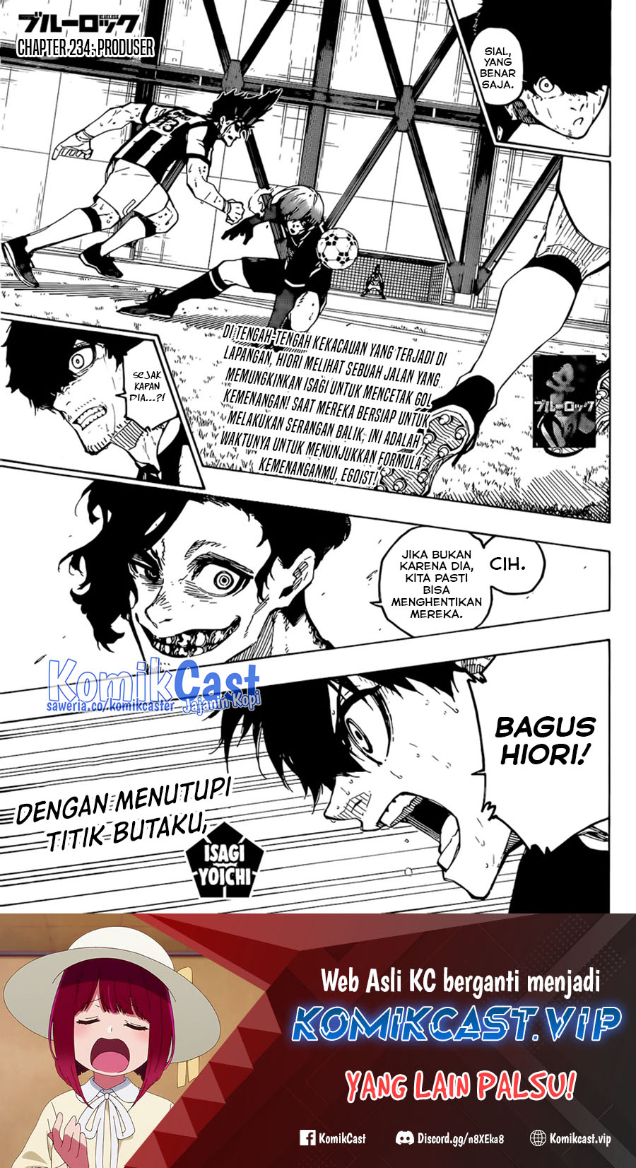 Blue Lock Chapter 234