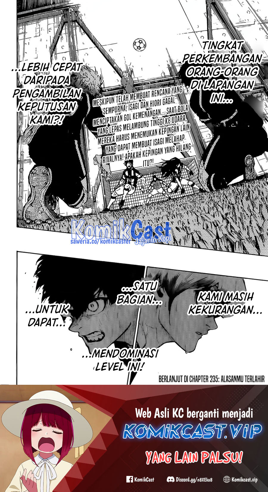 Blue Lock Chapter 234