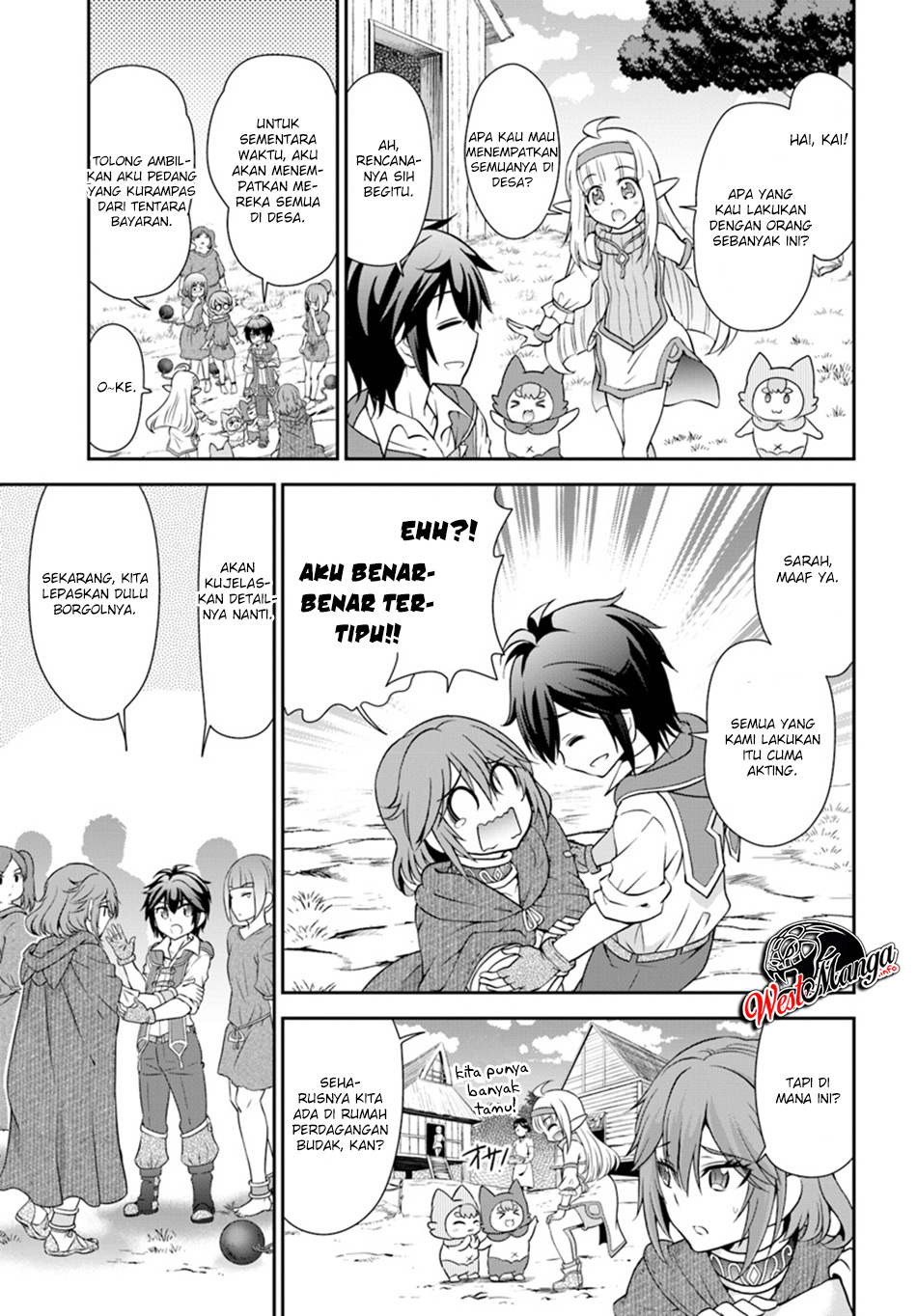 Tenohira Kaitaku Mura de Isekai Kenkokuki: Fueteku Yome-tachi to Nonbiri Mujintou Life Chapter 14