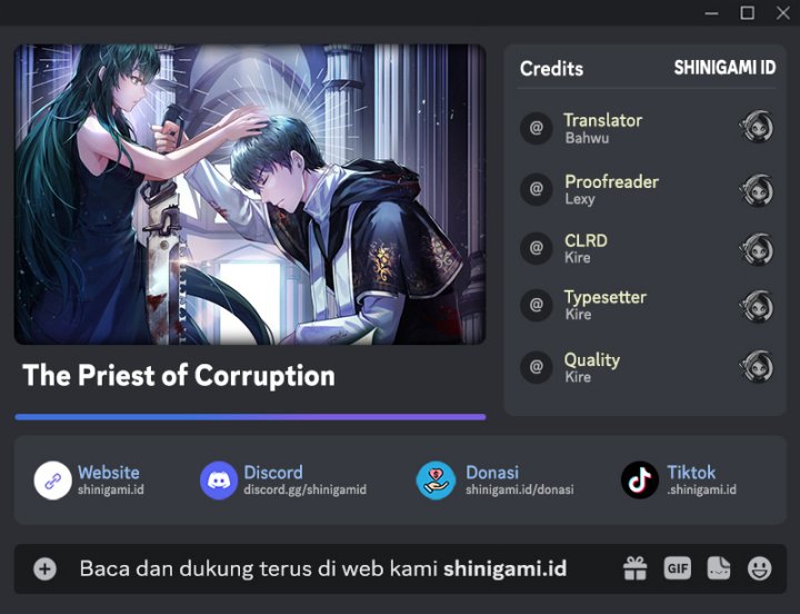 The Priest of Corruption Chapter 18