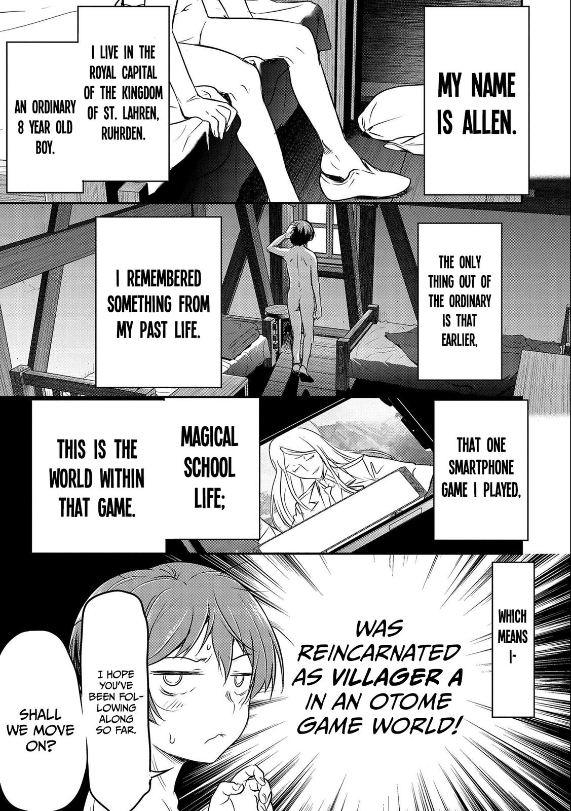 Chounin A wa Akuyaku Reijou wo Doushitemo Sukuitai Chapter 1 MangaCast