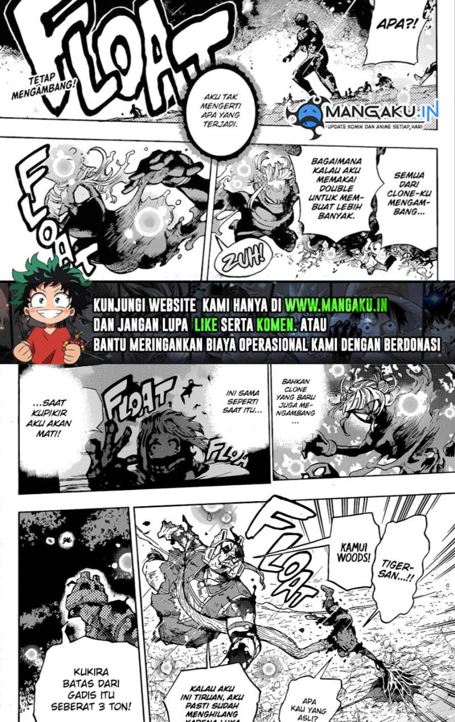 Boku no Hero Academia Chapter 394