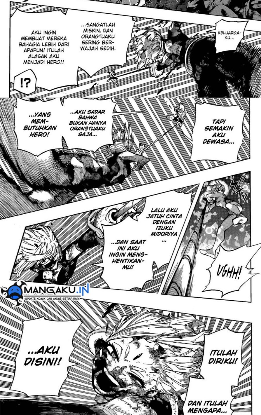 Boku no Hero Academia Chapter 394