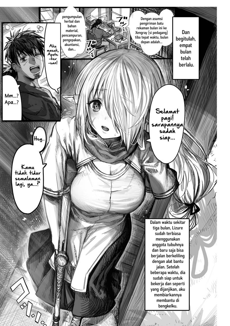 Boroboro no Elf-san o shiawaseni suru kusuri uri-san Chapter 60