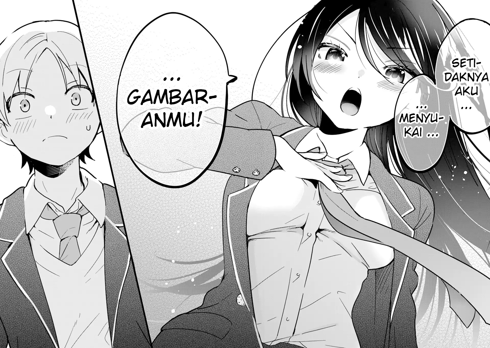 Gakuen 1 no Bishoujo wa x x Eshi no Ore ni Horeteiru!? (The Number 1 Beautiful Girl in the School is in Love With Me, the XXX Artist.) Chapter 1.2