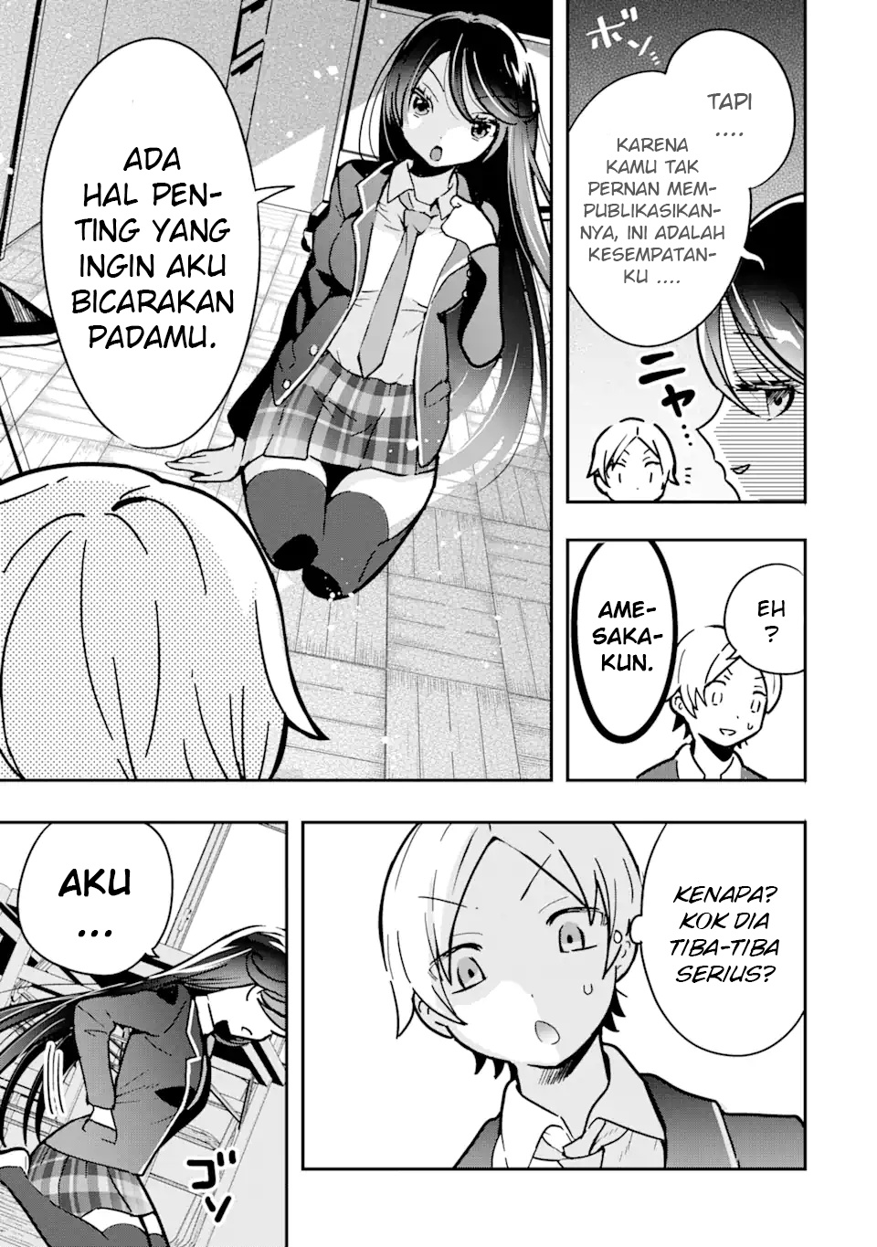 Gakuen 1 no Bishoujo wa x x Eshi no Ore ni Horeteiru!? (The Number 1 Beautiful Girl in the School is in Love With Me, the XXX Artist.) Chapter 1.2