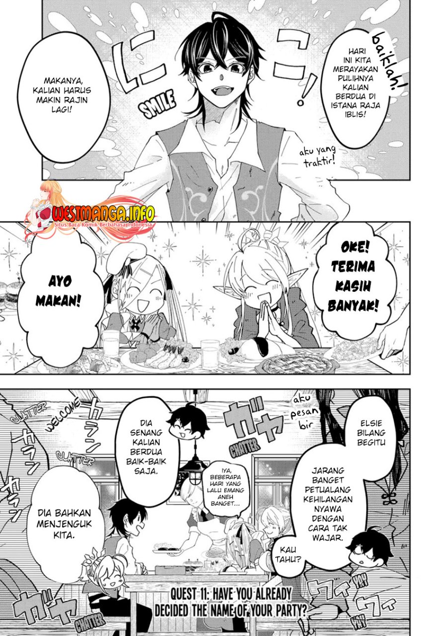 Level 0 Evil King Become the Adventurer In the New World (Reberu 0 no Maou-sama, Isekai de Boukensha wo Hajimemasu) Chapter 11