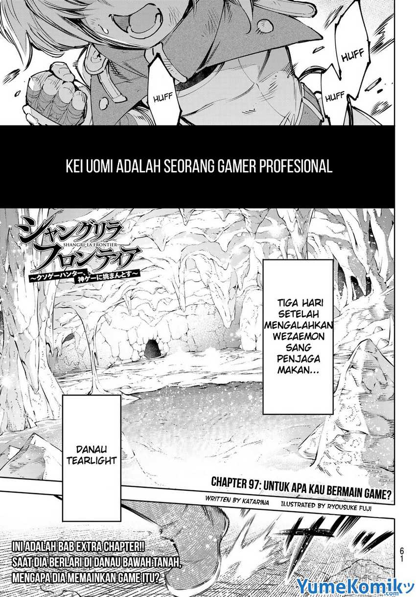 Shangri-La Frontier ~ Kusoge Hunter, Kamige ni Idoman to su~ Chapter 97