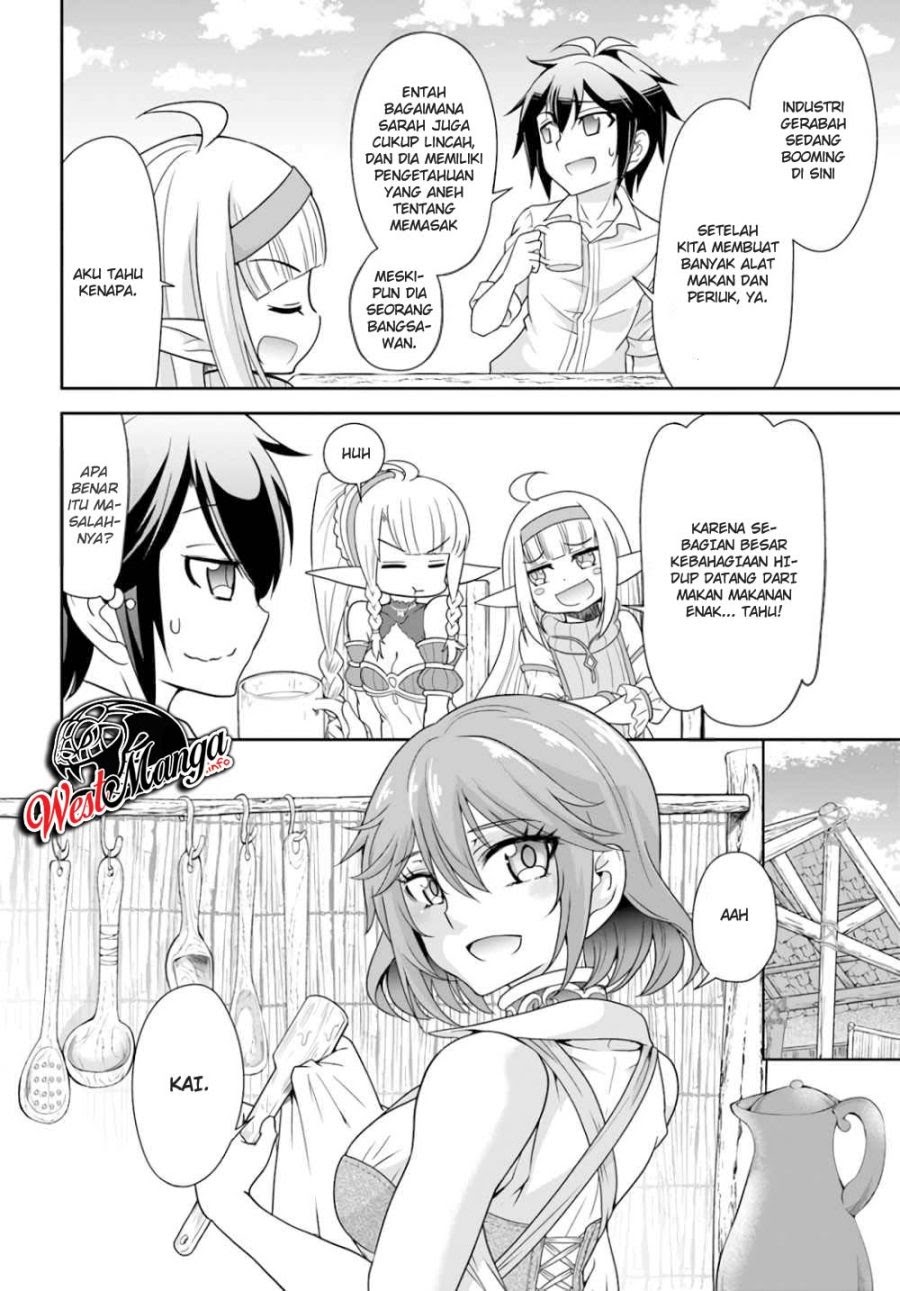 Tenohira Kaitaku Mura de Isekai Kenkokuki: Fueteku Yome-tachi to Nonbiri Mujintou Life Chapter 19