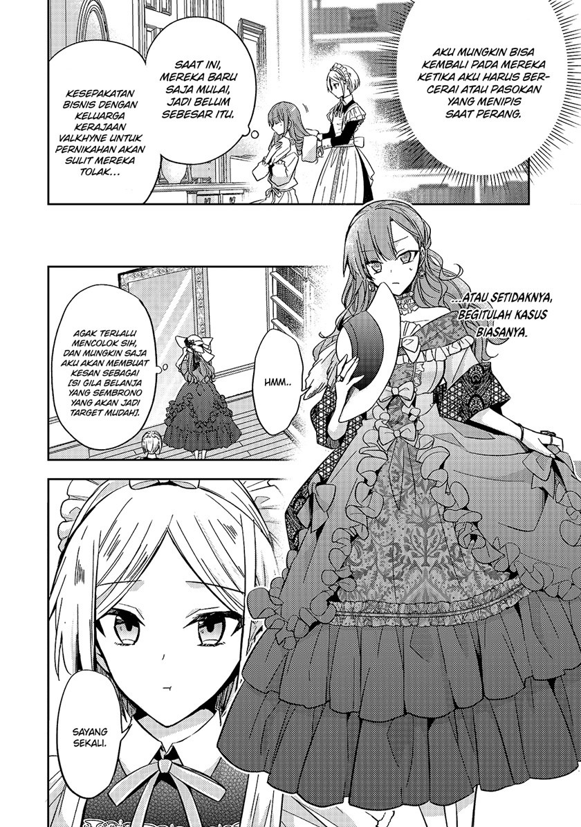 The Villainess Wants to Enjoy a Carefree Married Life in a Former Enemy Country in Her Seventh Loop! (Loop 7-kai me no Akuyaku Reijou wa, Moto Tekikoku de Jiyuu Kimamana Hanayome [Hitojichi] Seikatsu wo Mankitsu Suru) Chapter 7