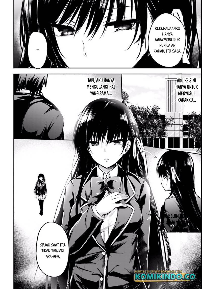 Youkoso Jitsuryoku Shijou Shugi no Kyoushitsu e Horikita Chapter 1