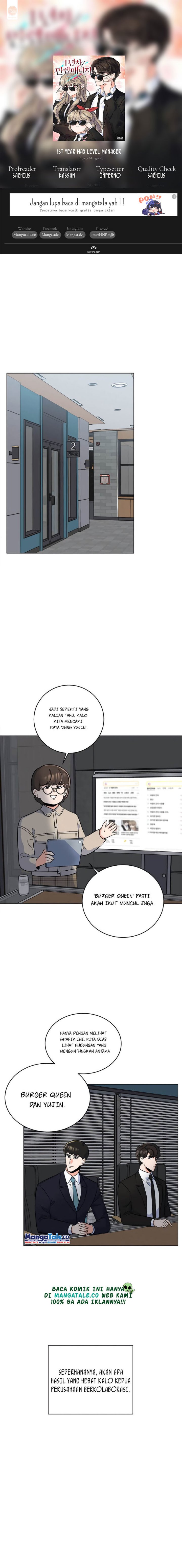 1st Year Max Level Manager