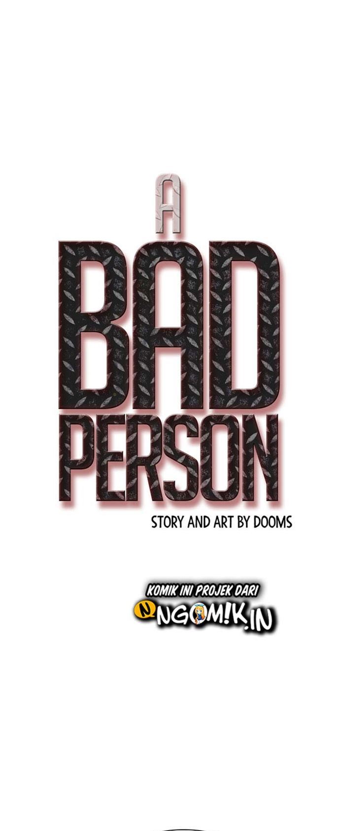A Bad Person