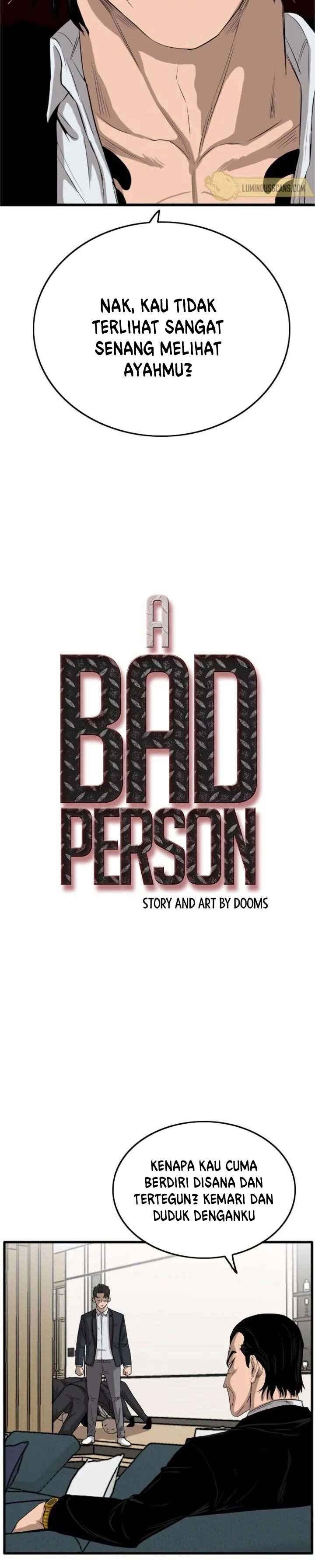 A Bad Person