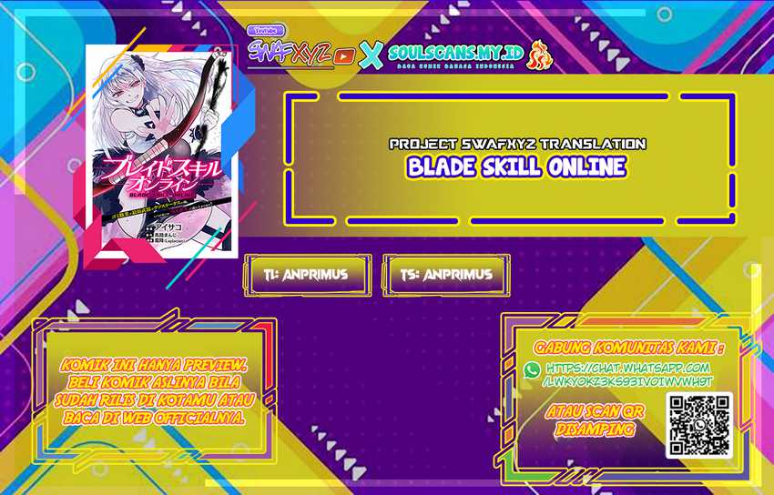 Blade Skill Online: Gomi Shokugyou de Saijaku Bukide Kuso Status no Ore, Itsunomanika “Last Boss” ni Nariagarimasu!