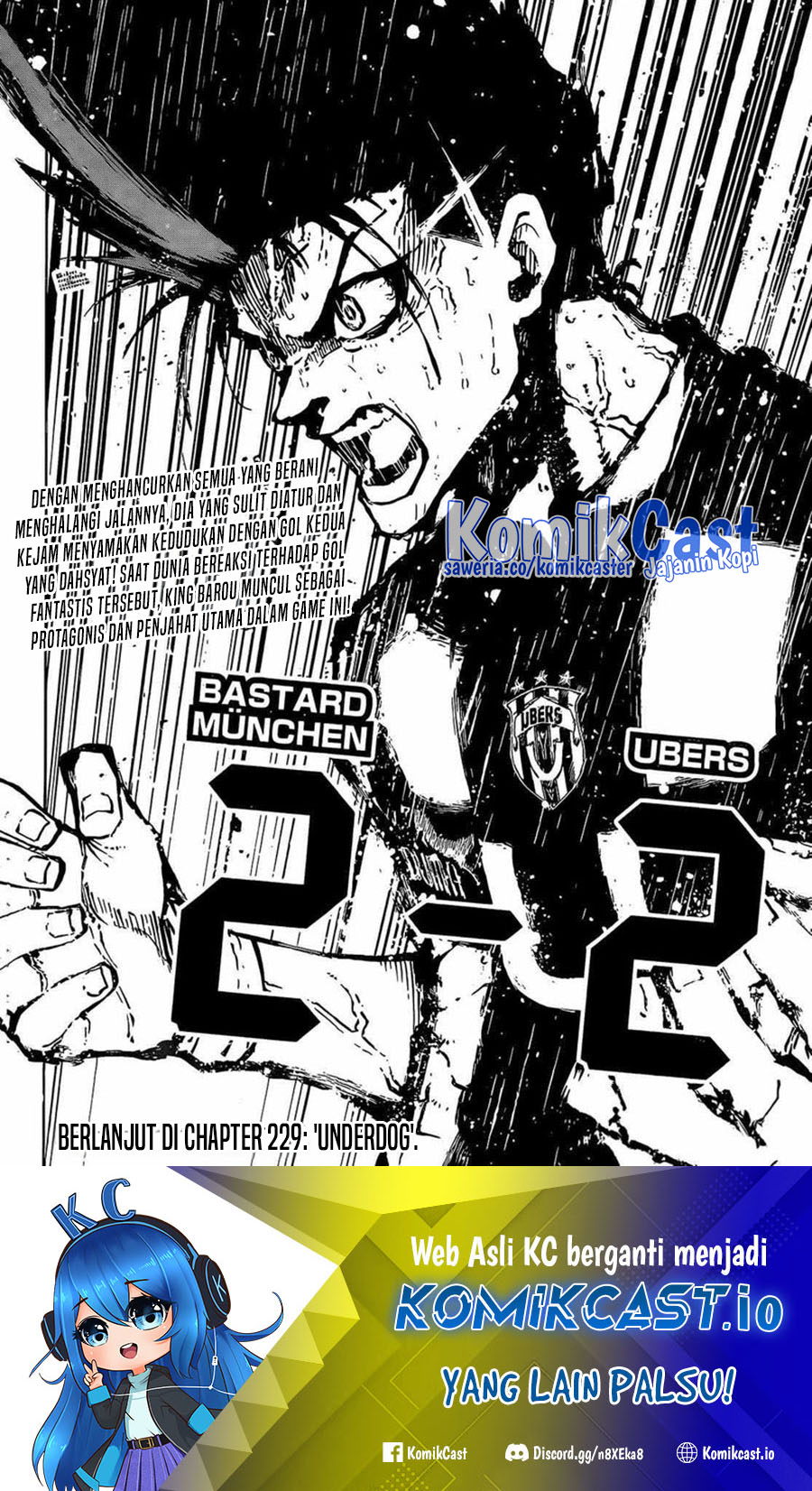 Blue Lock Chapter 228