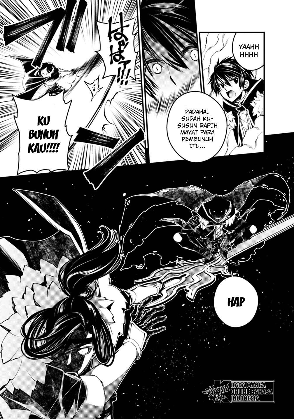 Fukushuu o Koinegau Saikyou Yuusha wa, Yami no Chikara de Senmetsu Musou Suru