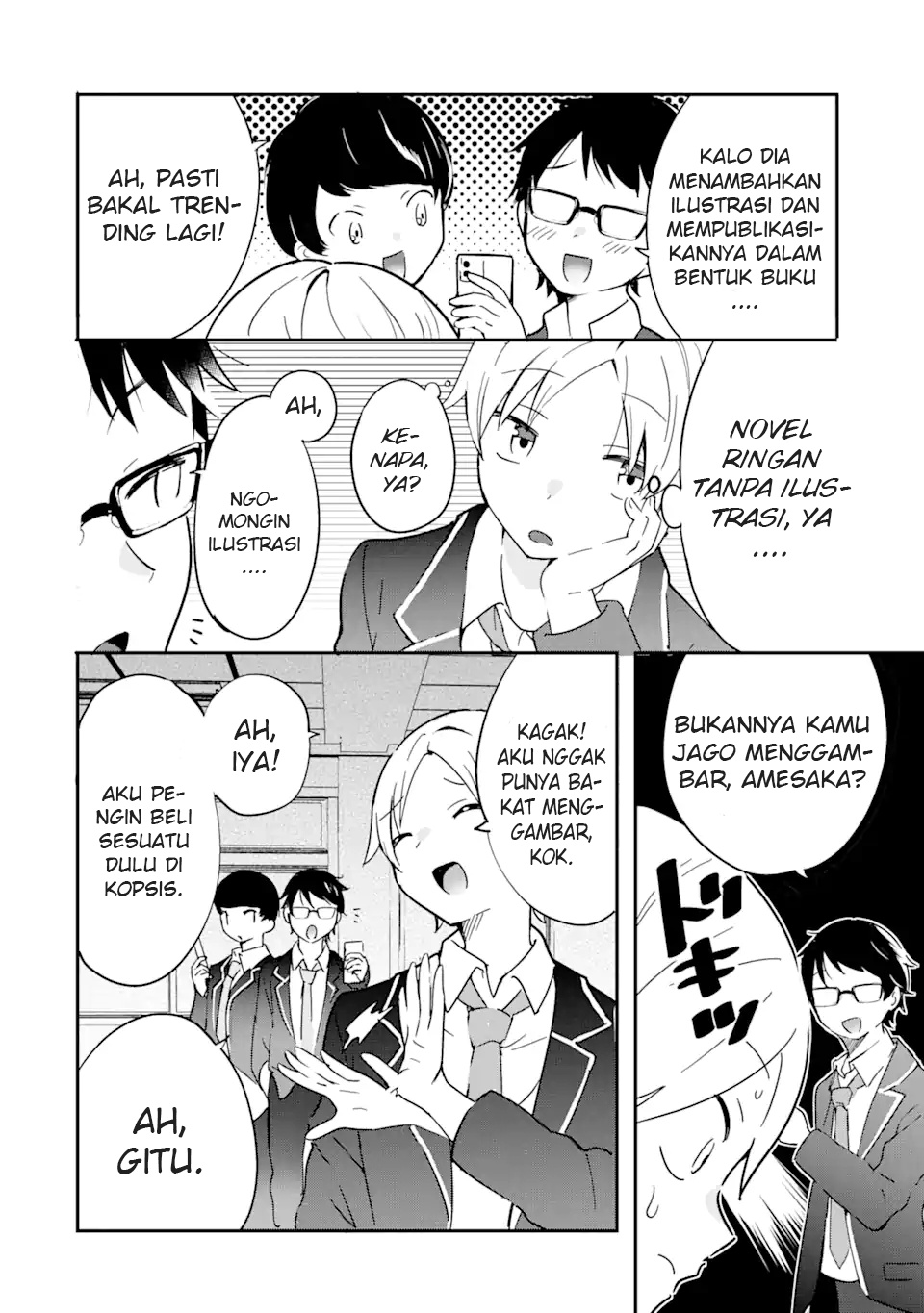 Gakuen 1 no Bishoujo wa x x Eshi no Ore ni Horeteiru!? (The Number 1 Beautiful Girl in the School is in Love With Me, the XXX Artist.) Chapter 1.1