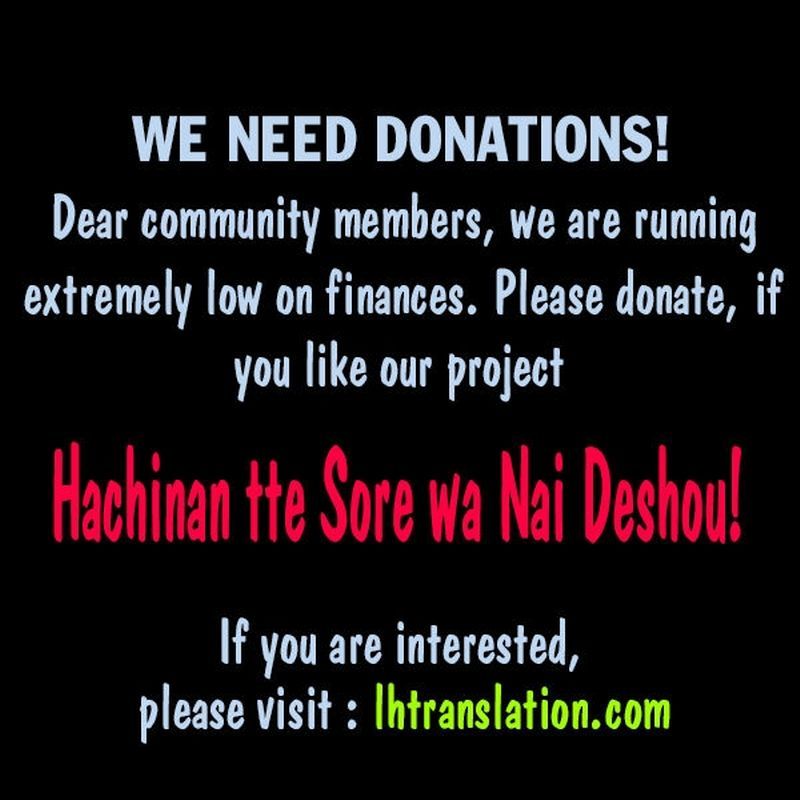 Hachinan tte Sore wa Nai Deshou
