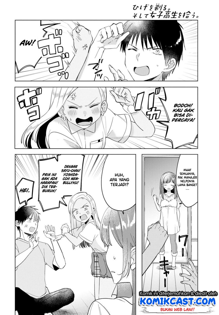 Hige Wo Soru. Soshite Joshikosei Wo Hirou.