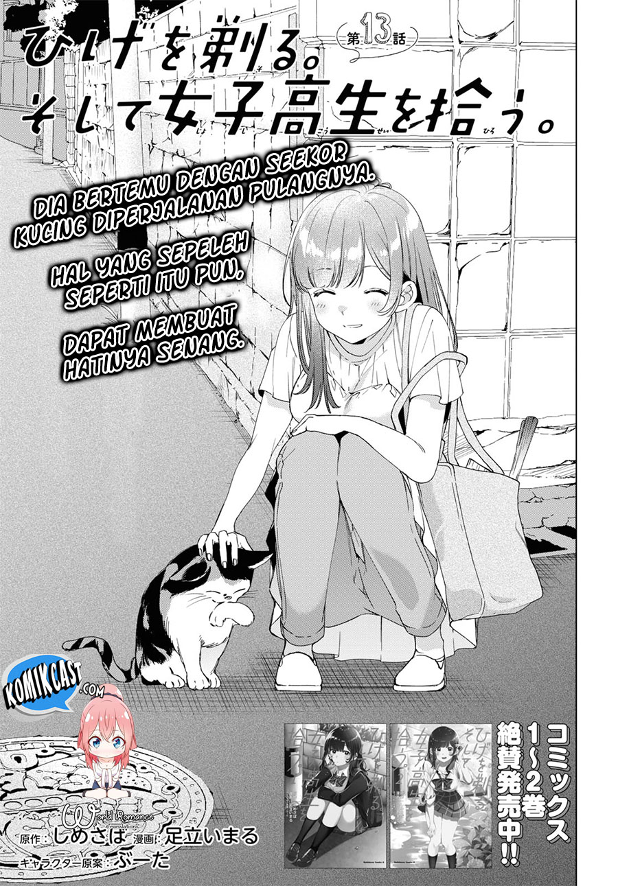 Hige Wo Soru. Soshite Joshikosei Wo Hirou.