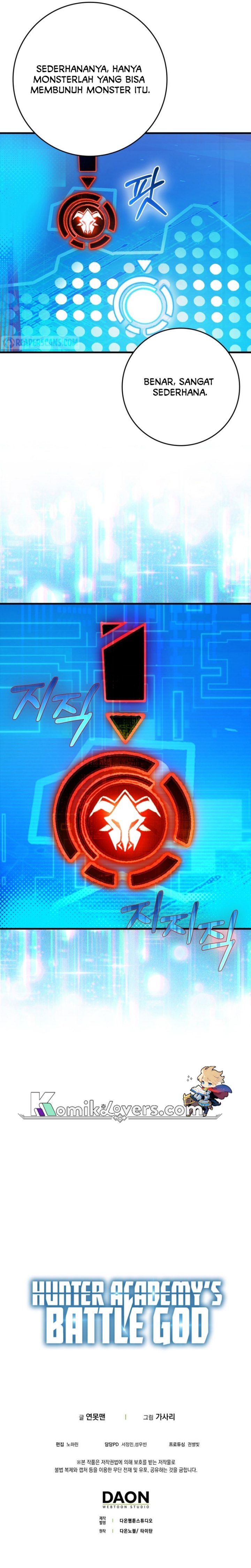 Hunter Academy’s Battle God