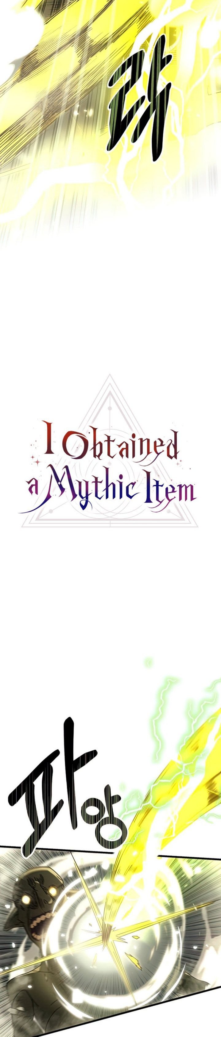 I Obtained a Mythic Item