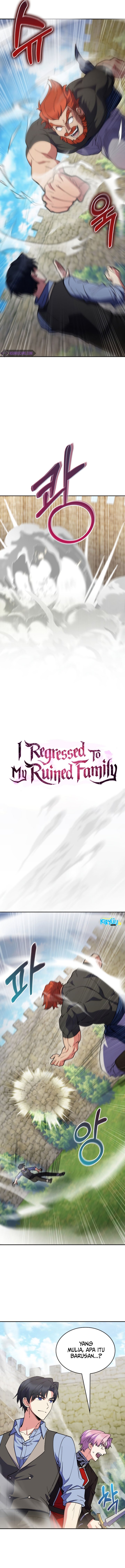 I Regressed to My Ruined Family