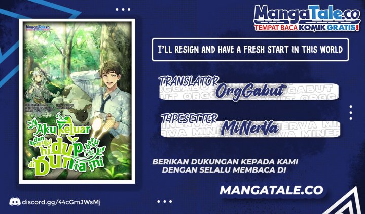 I’ll Resign and Have a Fresh Start in This World