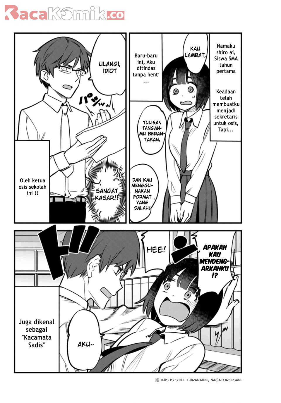 Ijiranaide, Nagatoro-san