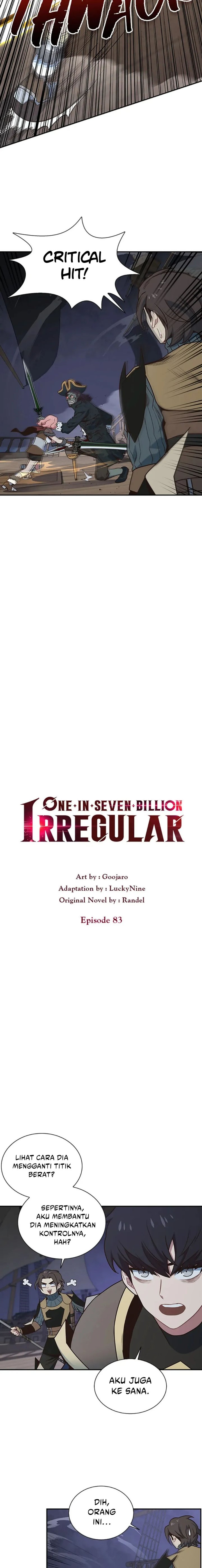 Irregular Of 1 In 7 Billion (One in Seven Billion Irregular)