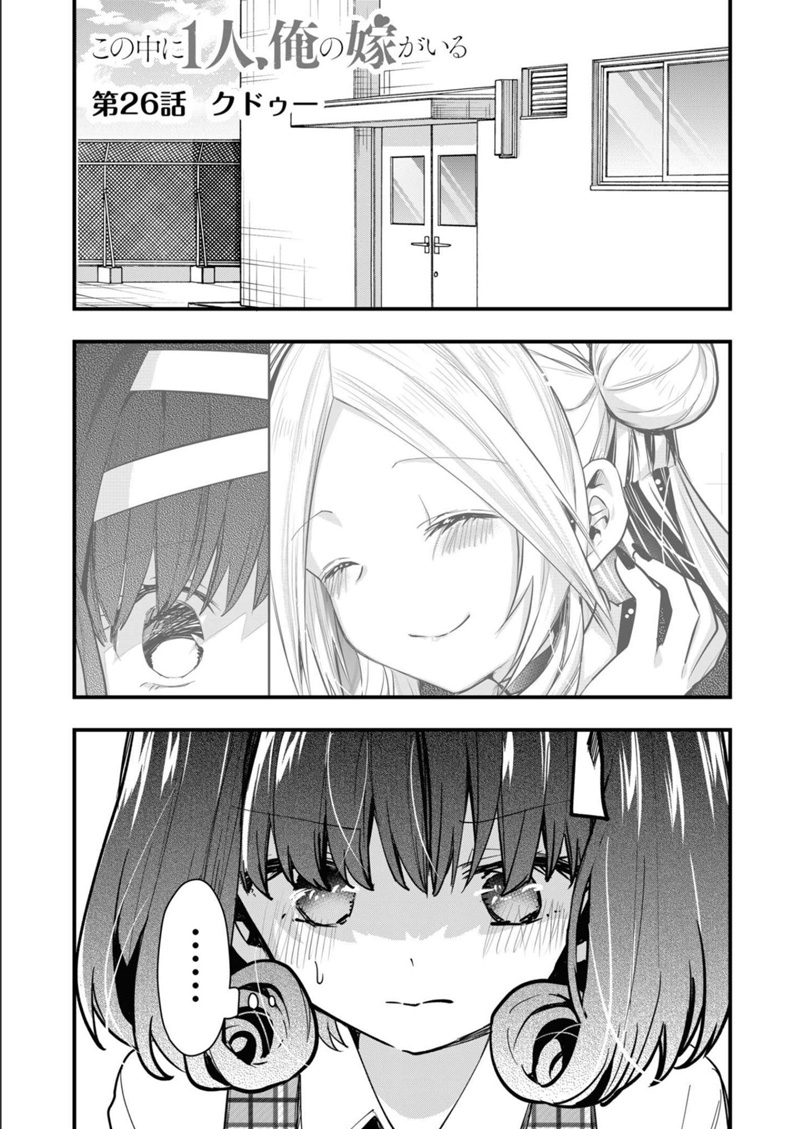 Kononaka ni Hitori, Ore no Yome ga Iru