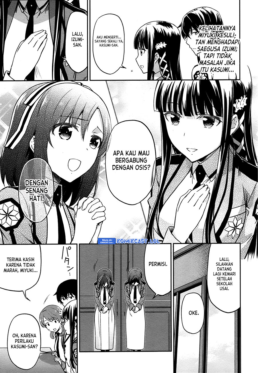 Mahouka Koukou no Rettousei: Double Seven-hen Chapter 11