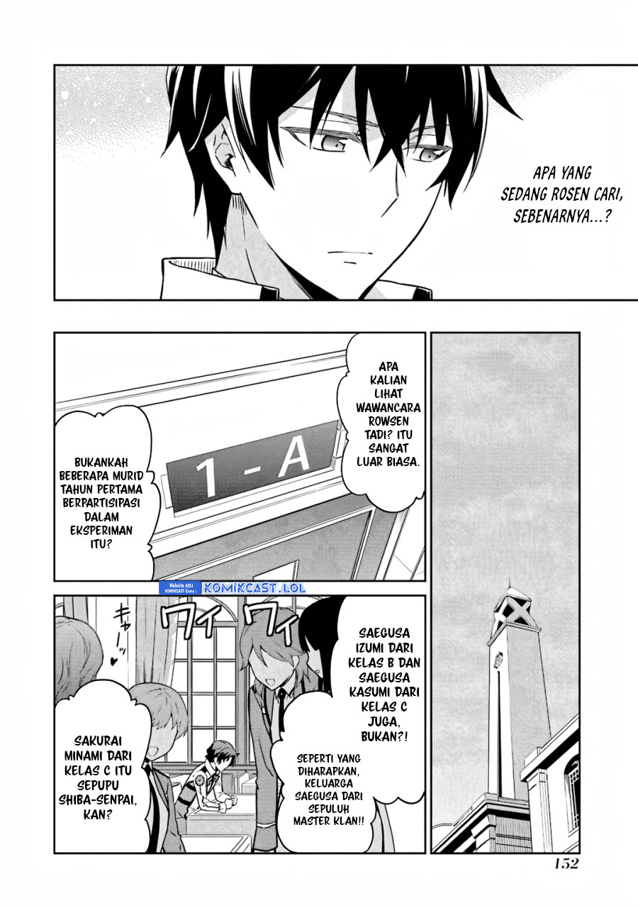 Mahouka Koukou no Rettousei: Double Seven-hen Chapter 19