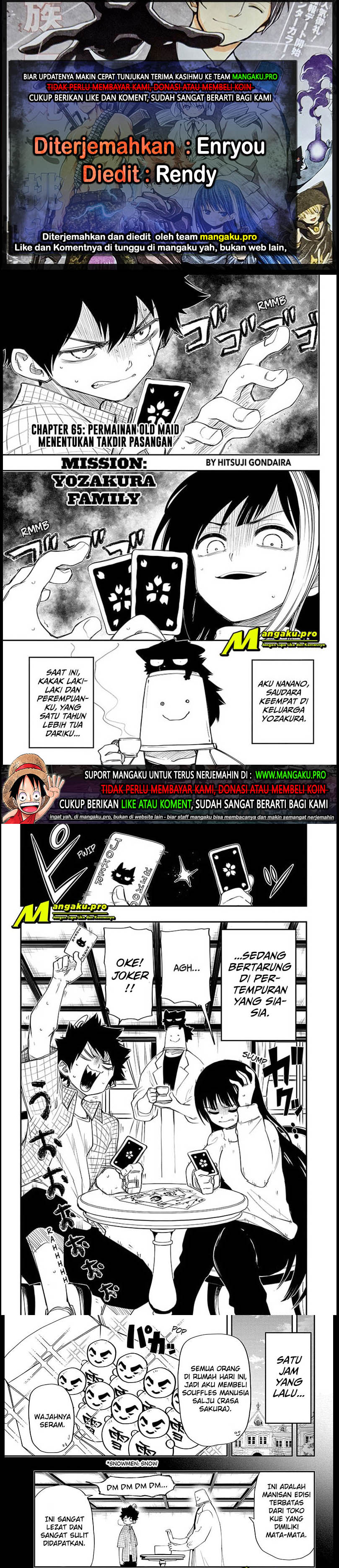 Mission: Yozakura Family