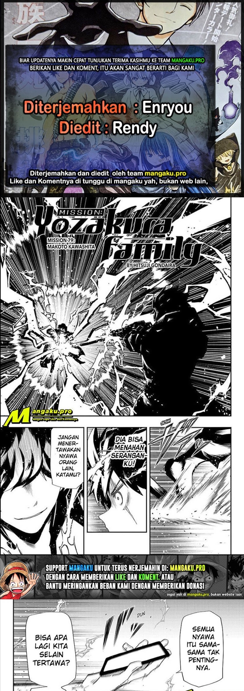 Mission: Yozakura Family