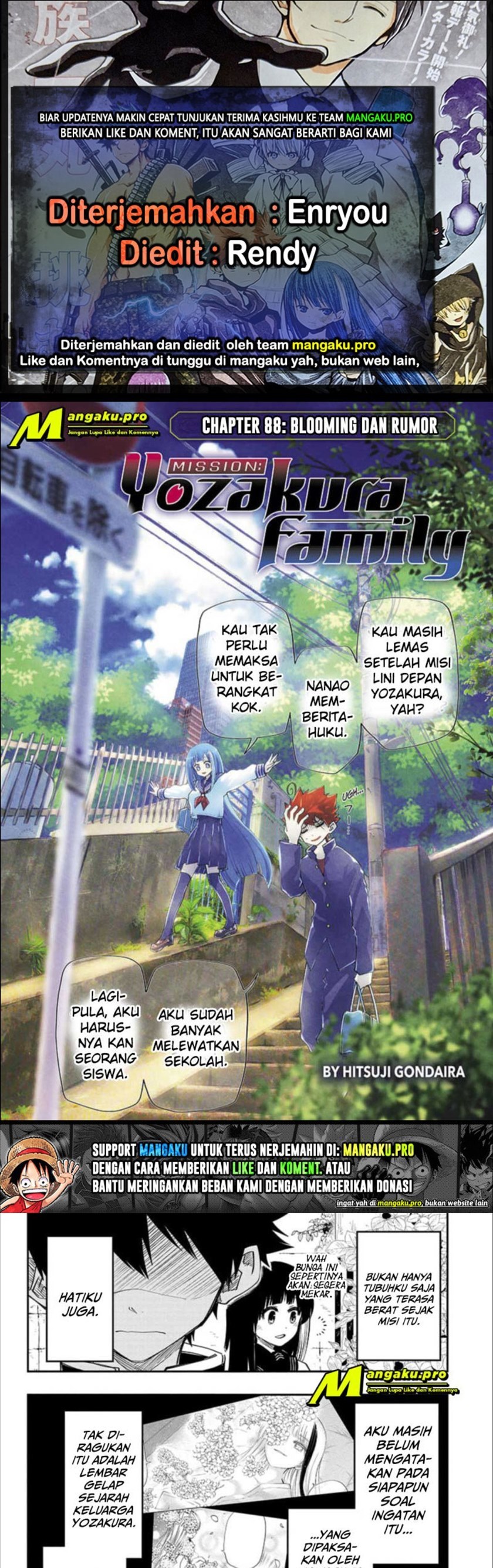 Mission: Yozakura Family
