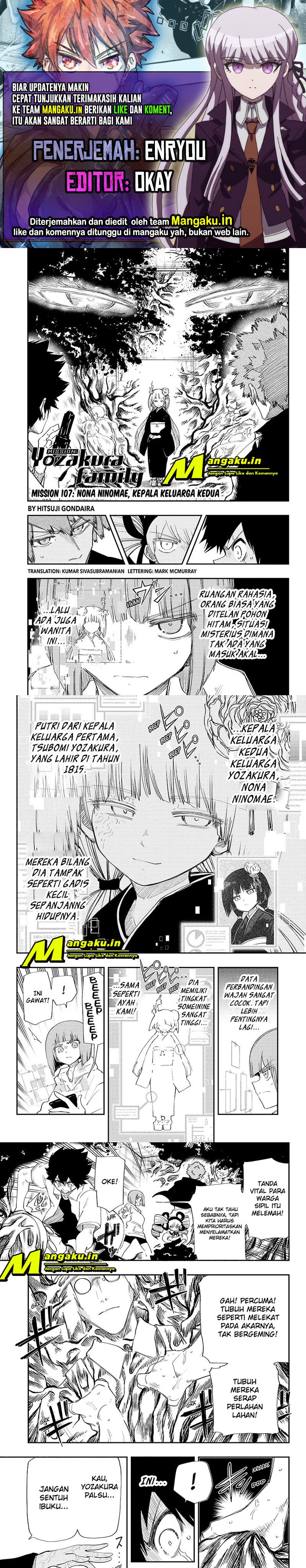 Mission: Yozakura Family