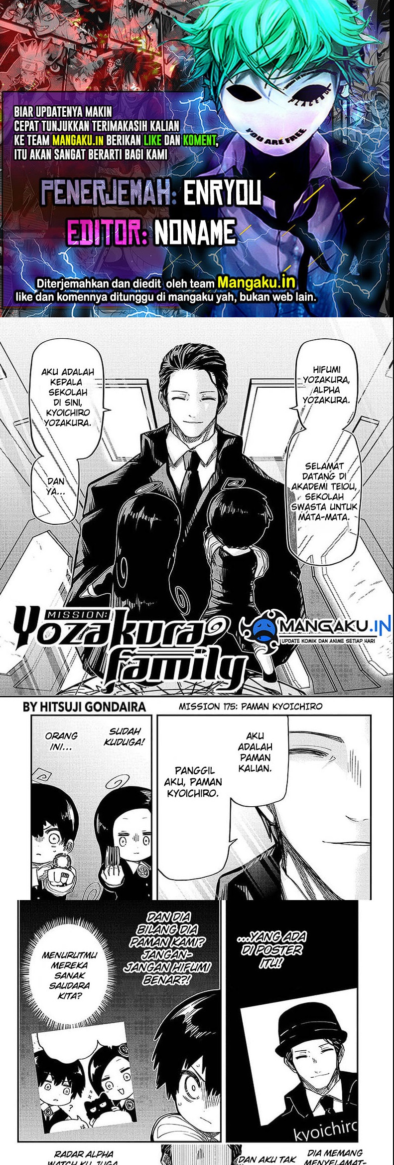Mission: Yozakura Family
