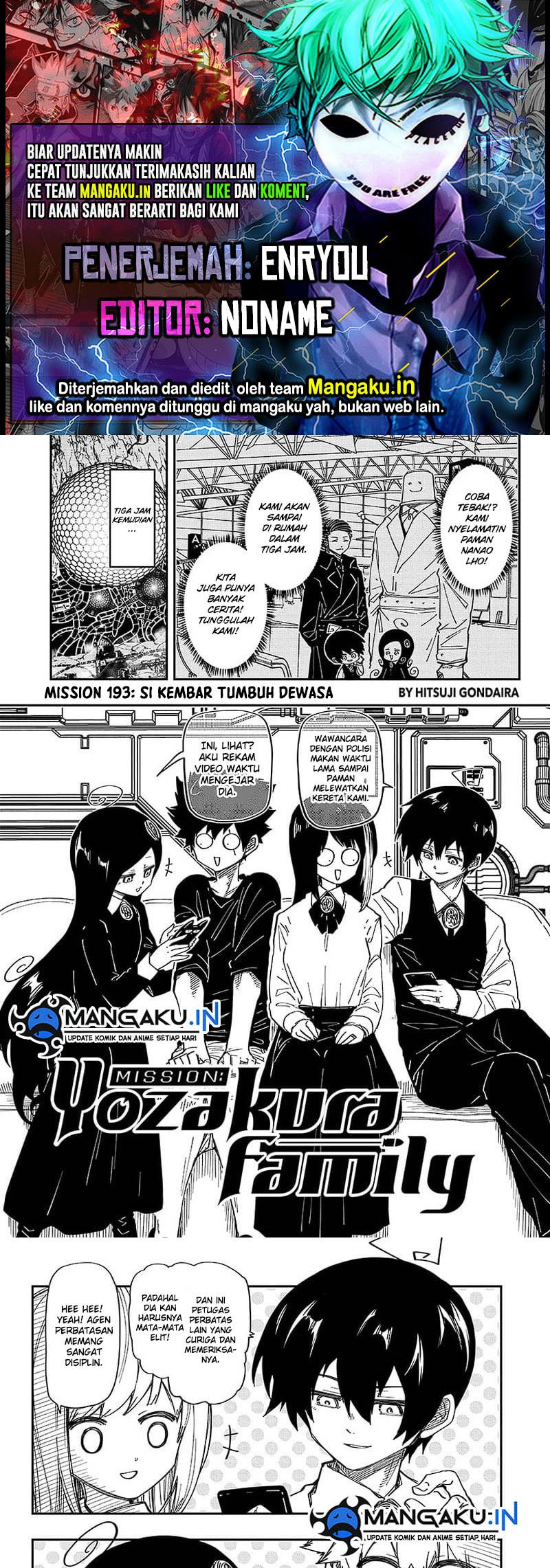 Mission: Yozakura Family