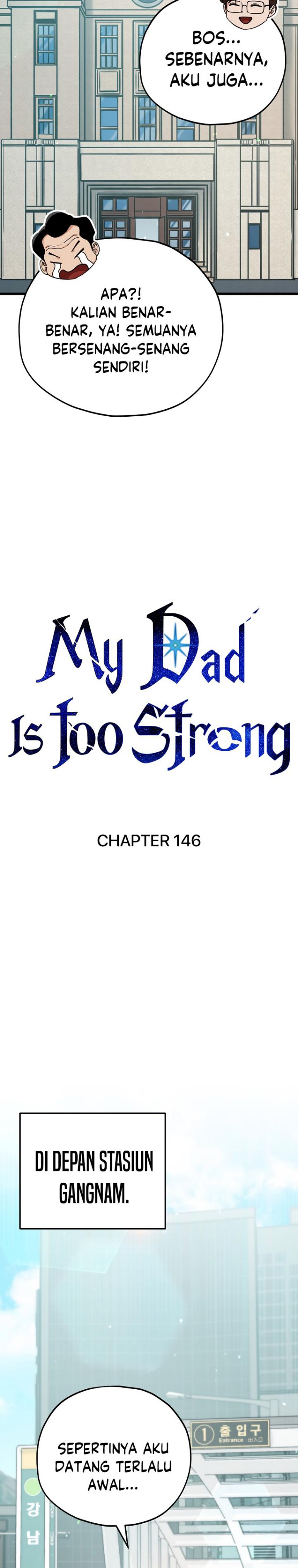 My Dad Is Too Strong