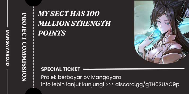 My Sect Has 100 Million Strength Points