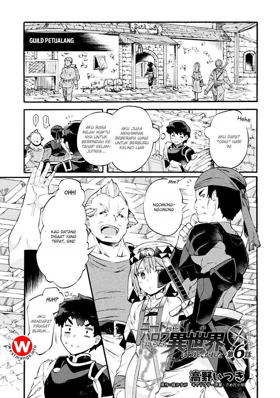 NEET dakedo Hello Work ni Ittara Isekai ni Tsuretekareta