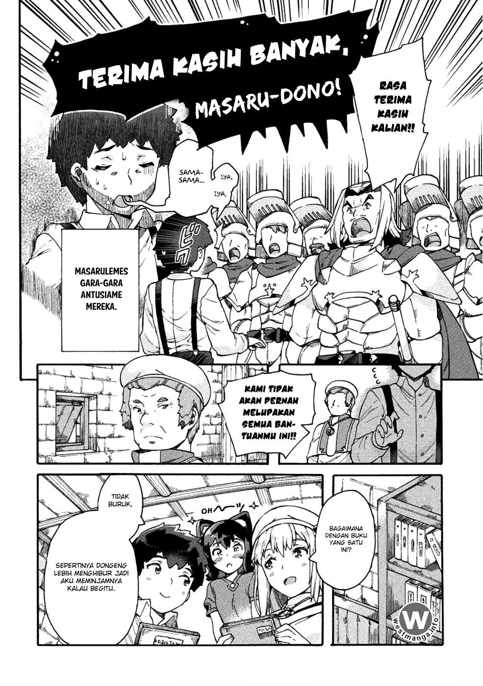 NEET dakedo Hello Work ni Ittara Isekai ni Tsuretekareta