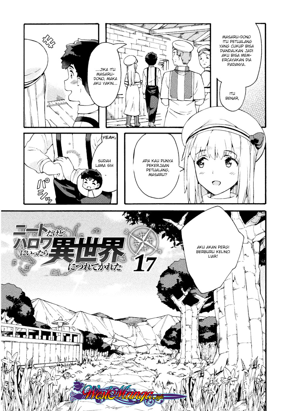 NEET dakedo Hello Work ni Ittara Isekai ni Tsuretekareta