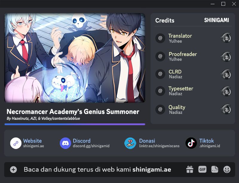 Necromancer Academy’s Genius Summoner Chapter 71